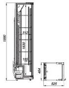 Шкаф холодильный Slim-238-Eco